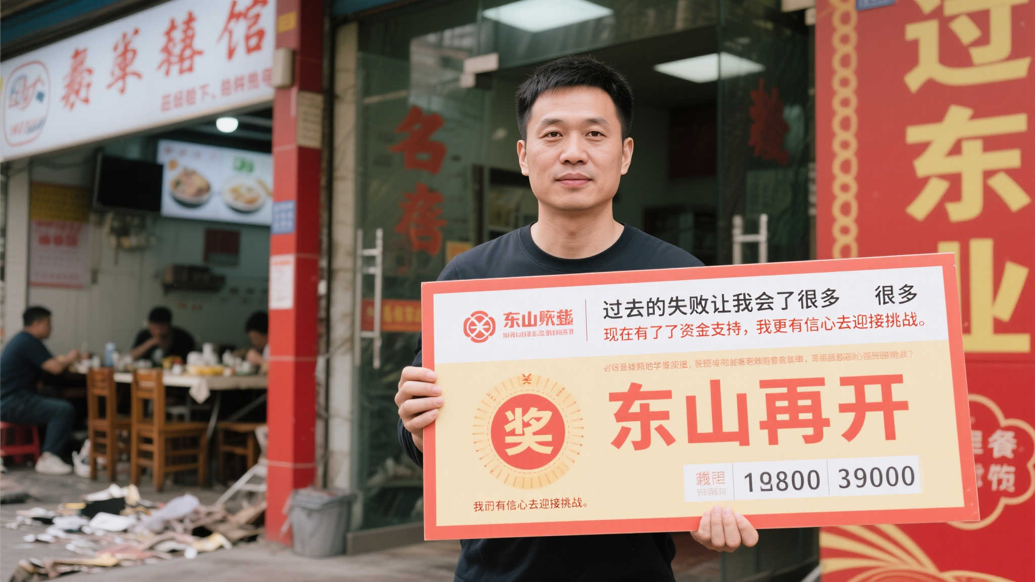 男子喜中大乐透千万奖金,决心再战创业征程 男子喜中大乐透千万奖金,决心再战创业征程