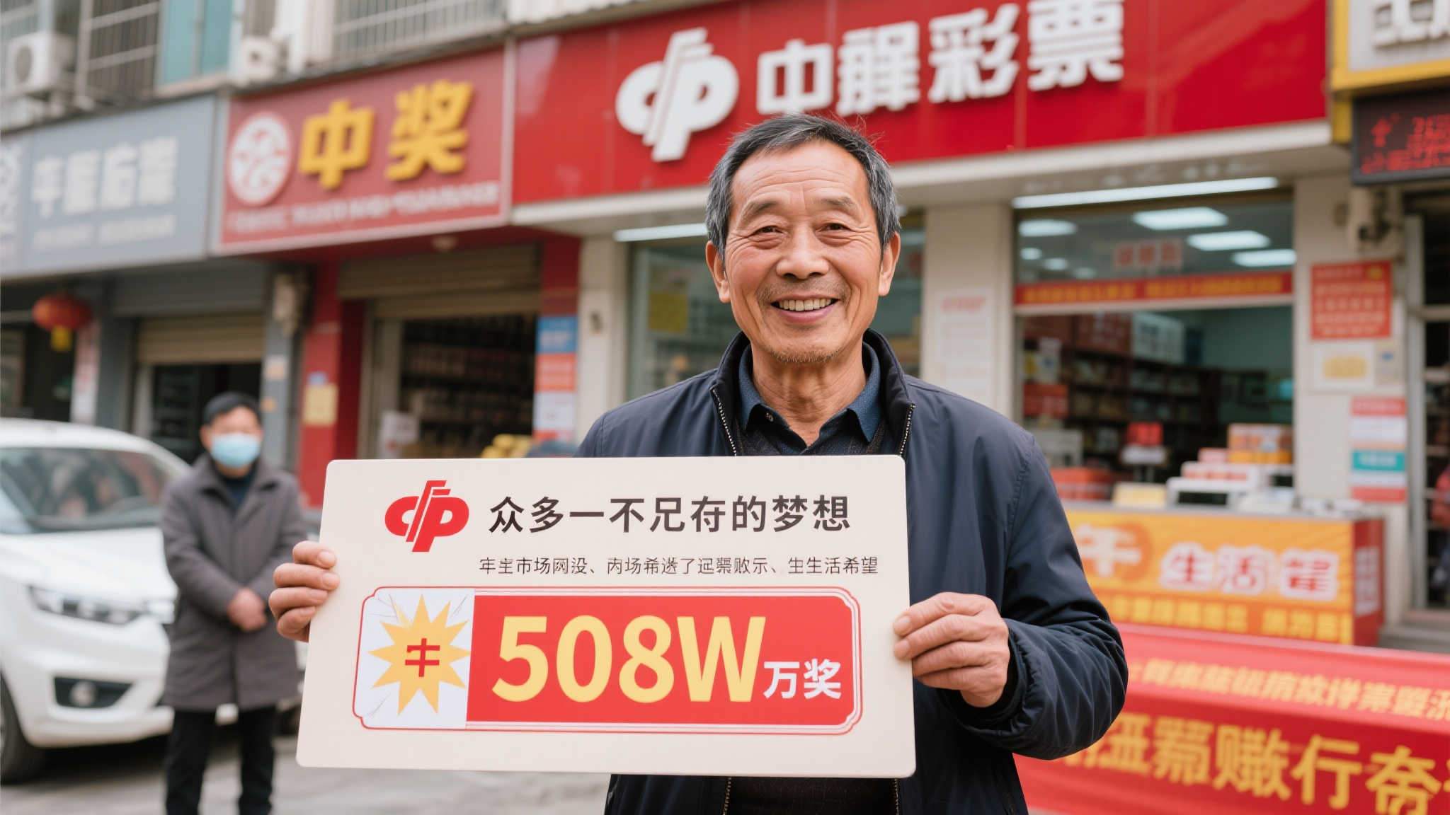 台风天生意人喜获508万福彩大奖,解救燃眉之急! 对于许多普通人来说,“中奖”往往只是一个