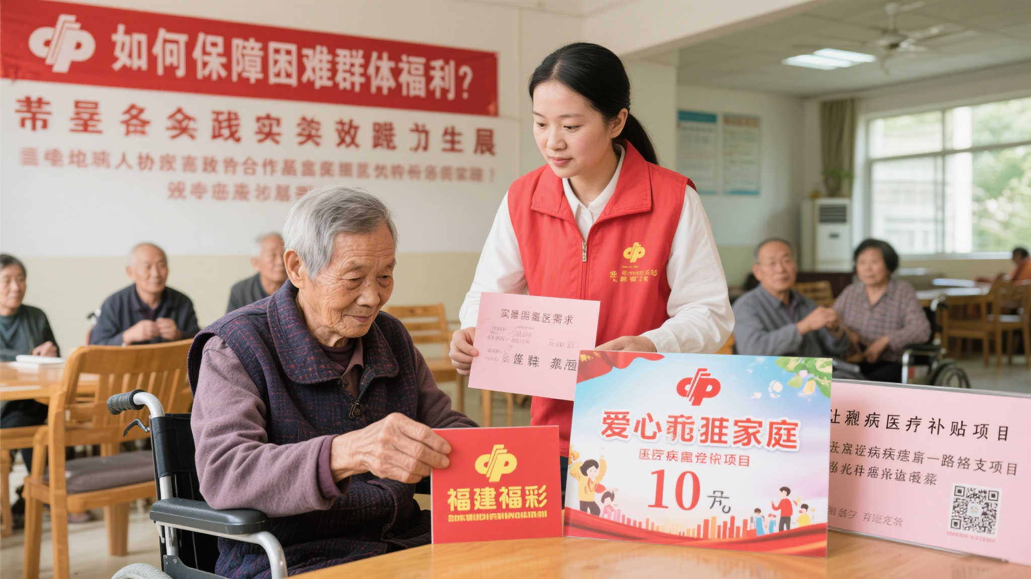 在众多做出的努力中，“如何保障困难群体福