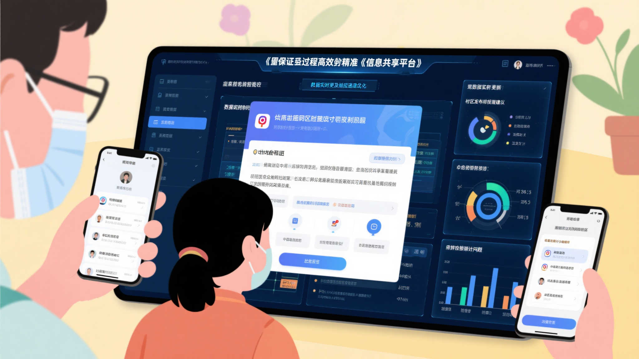 为了保证整个过程高效又精准，《信息共享平