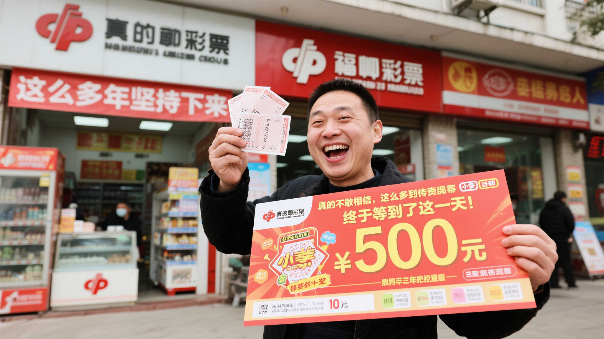 彩友小试身手揽福彩百万大奖,中奖站点成“幸运福地 彩友小试身手揽福彩百万大奖,中奖站点成“幸运福地