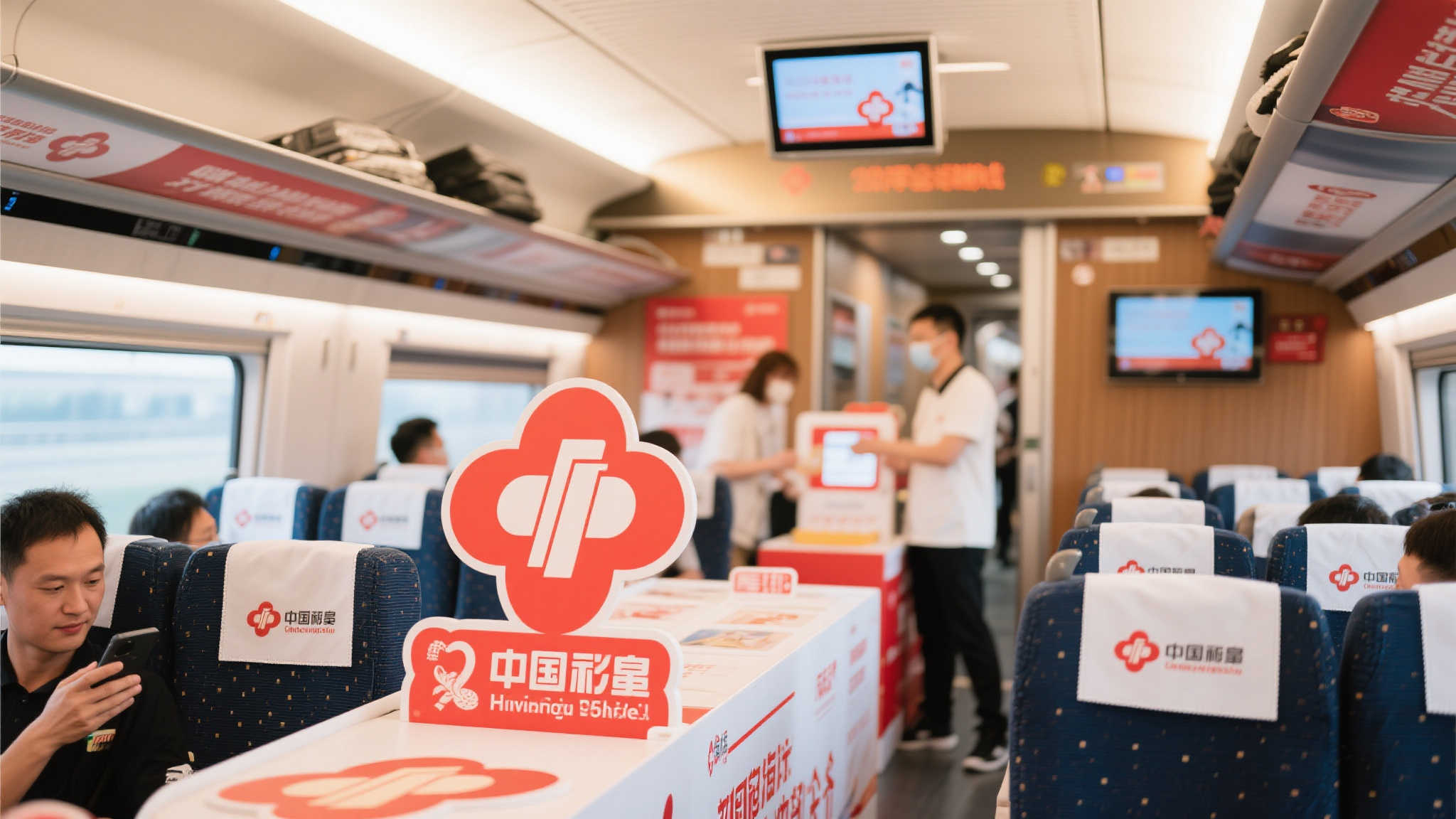 温暖同行:中国福利彩票号高铁启航 通过此次活动,中国福利将触角延伸至高速铁