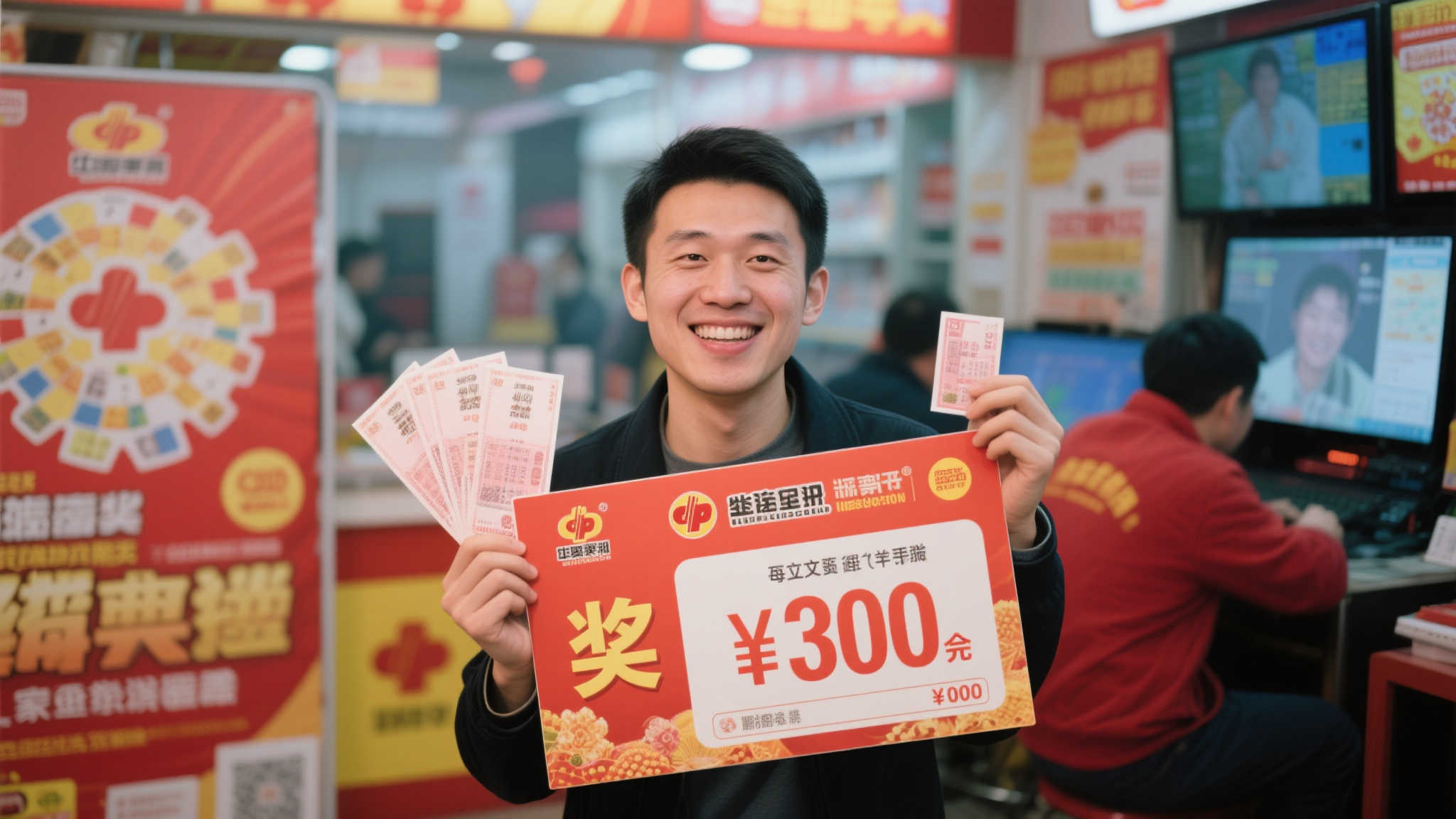 彩民36元机选喜中大乐透1031万 亲友团齐聚见证领奖时刻