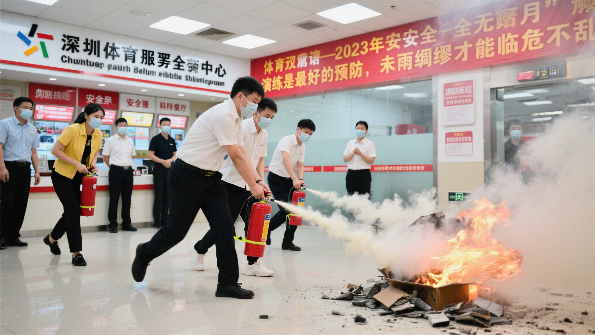 深圳体彩中心2023年安全生产月应急演练顺利举行 应急演练的重要性:防患于未然
安全生产