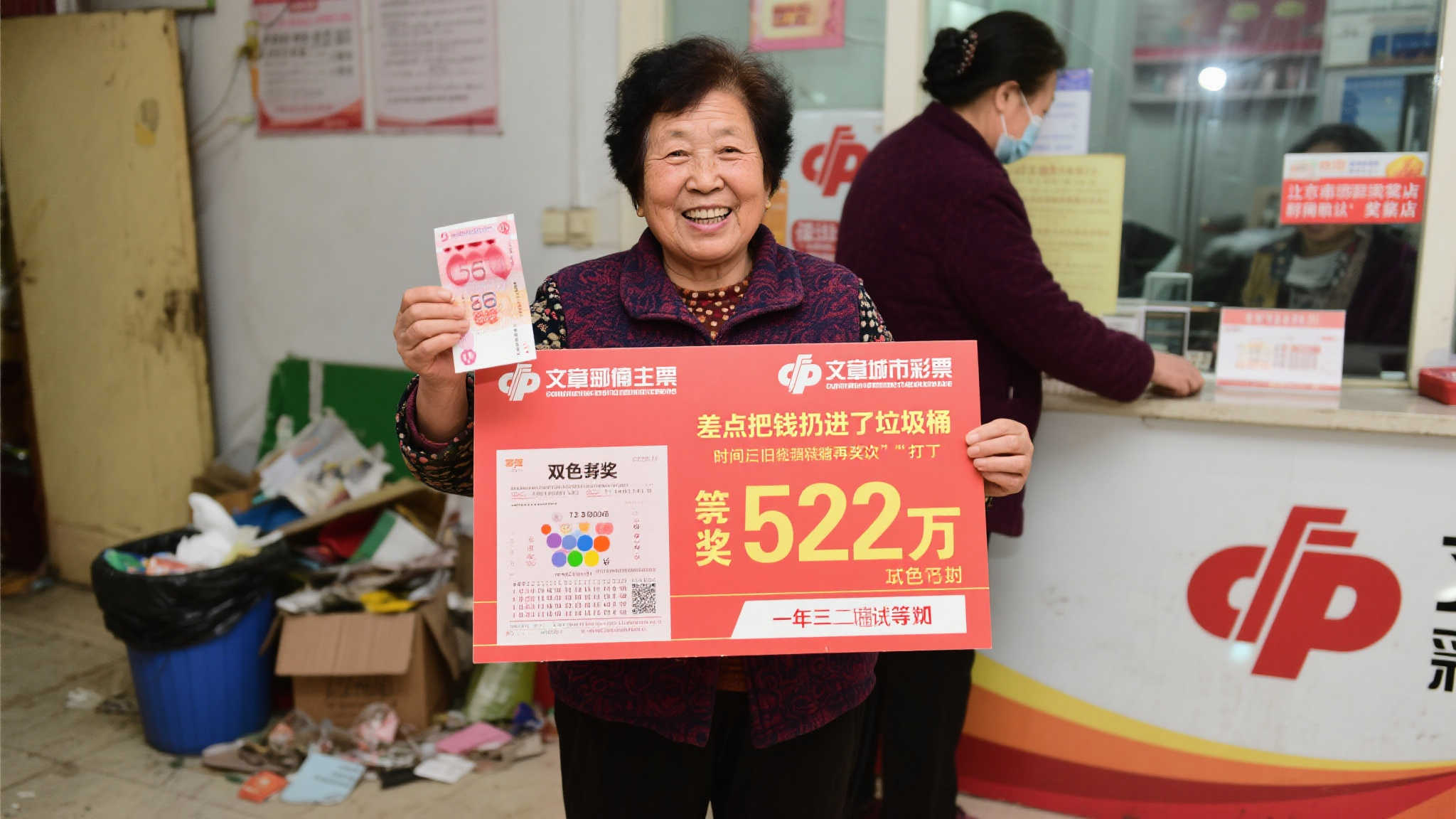 男子喜中双色球522万 数日后才发现幸未丢失彩票